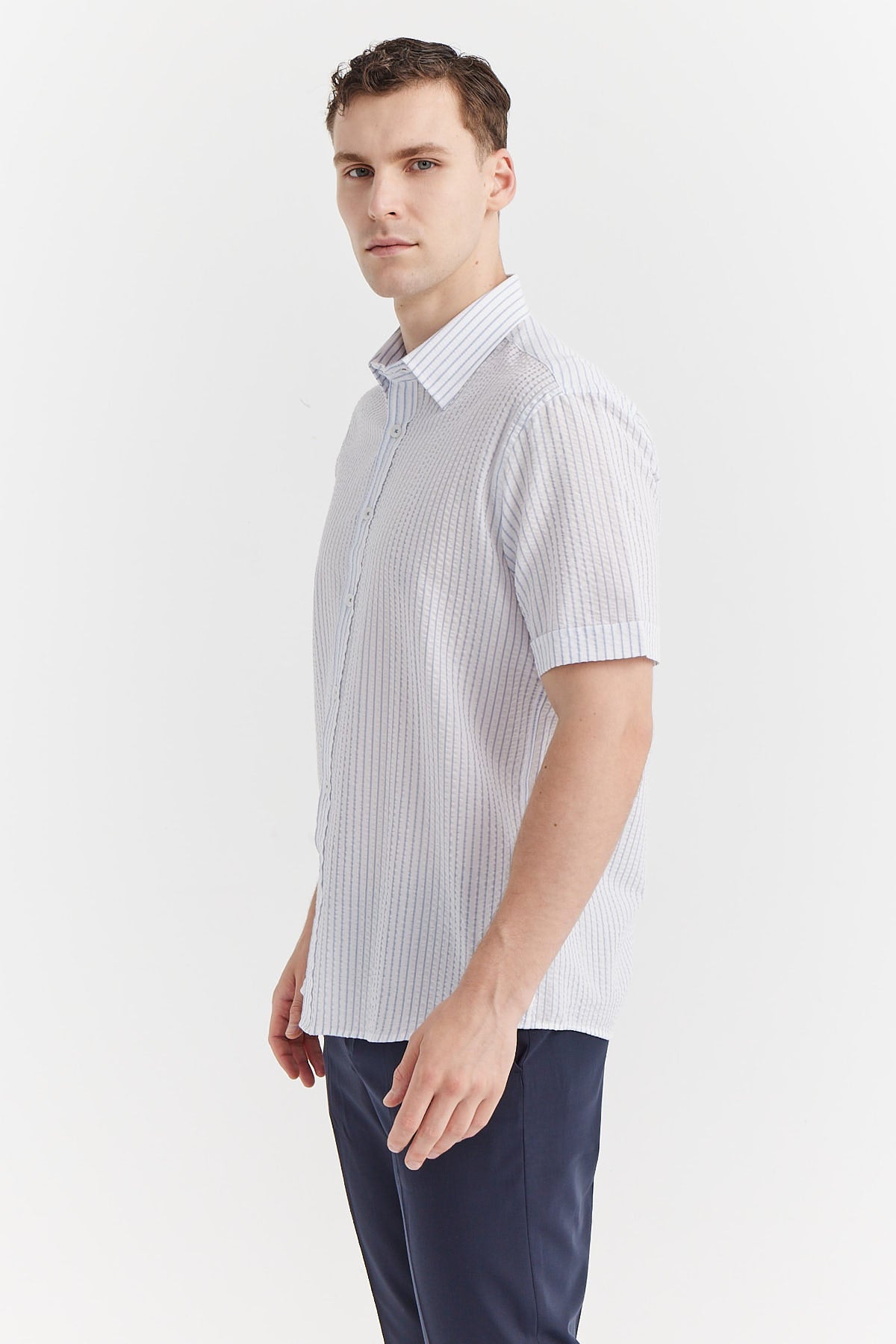 Men's Textured Shirt