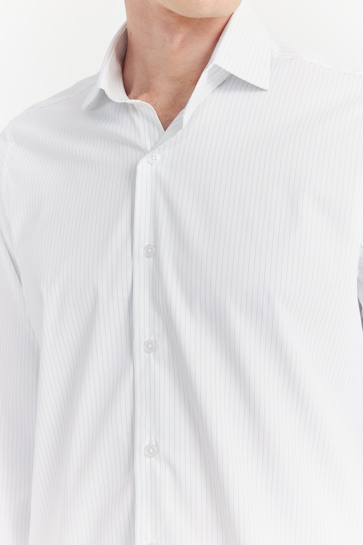 Men's Thin Striped Slim Fit Shirt
