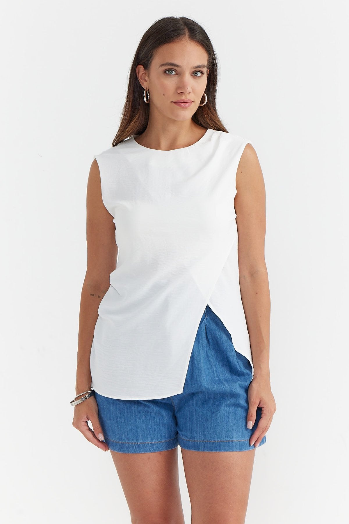 Women's Slit Blouse