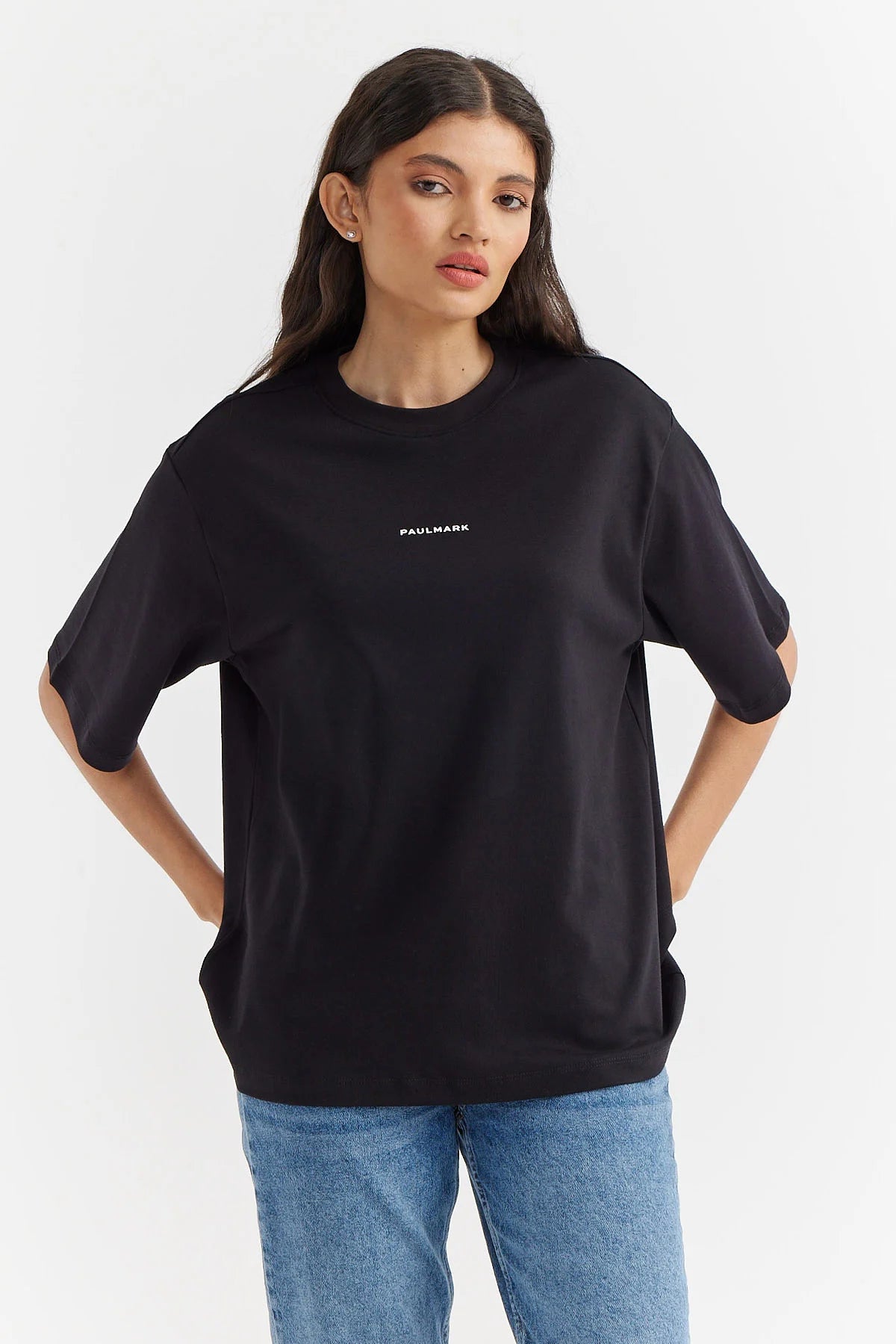 Kadın Paulmark Yazılı T-shirt