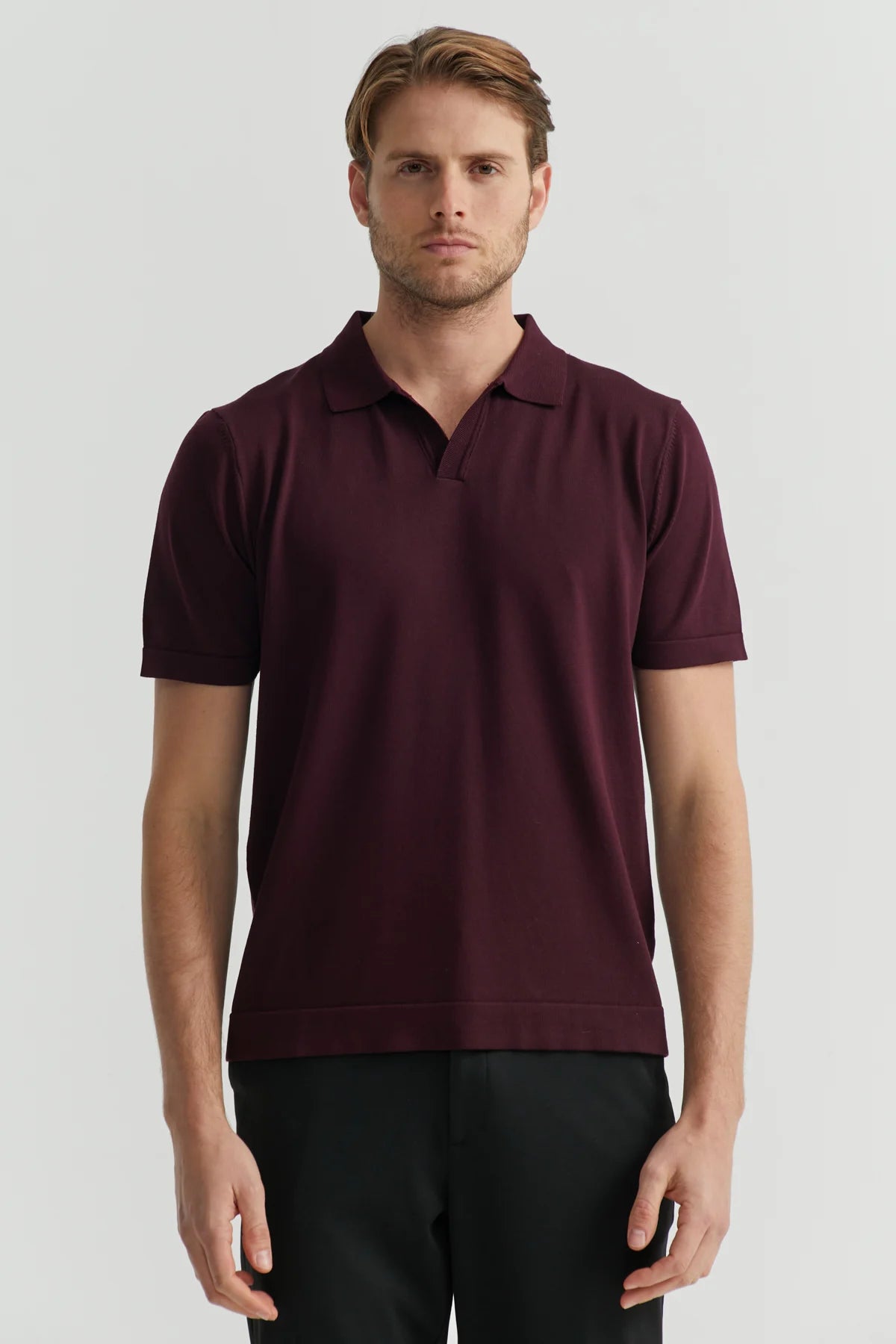 Erkek Polo Yaka Triko T-shirt