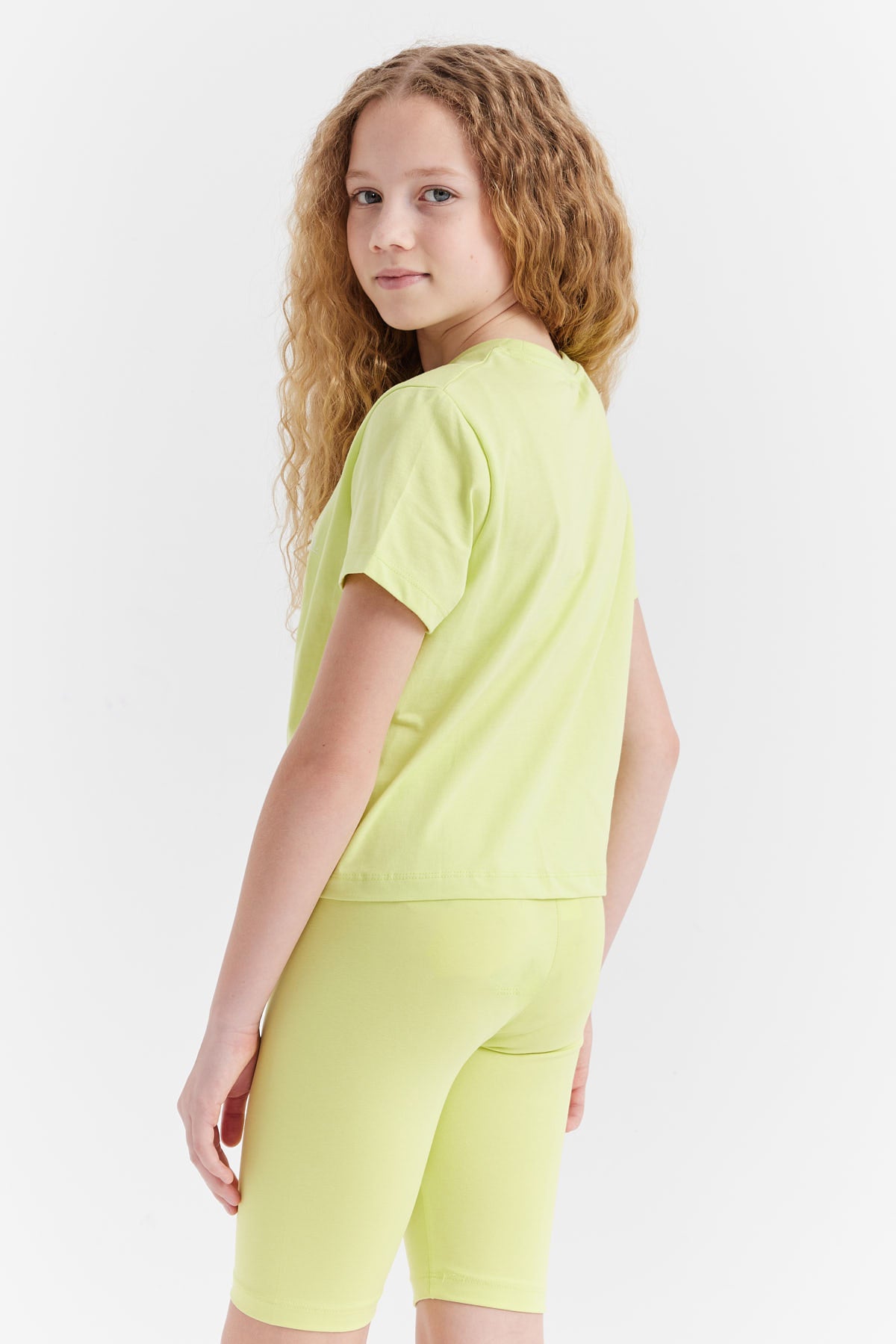 Girl's Tie Detail T-shirt