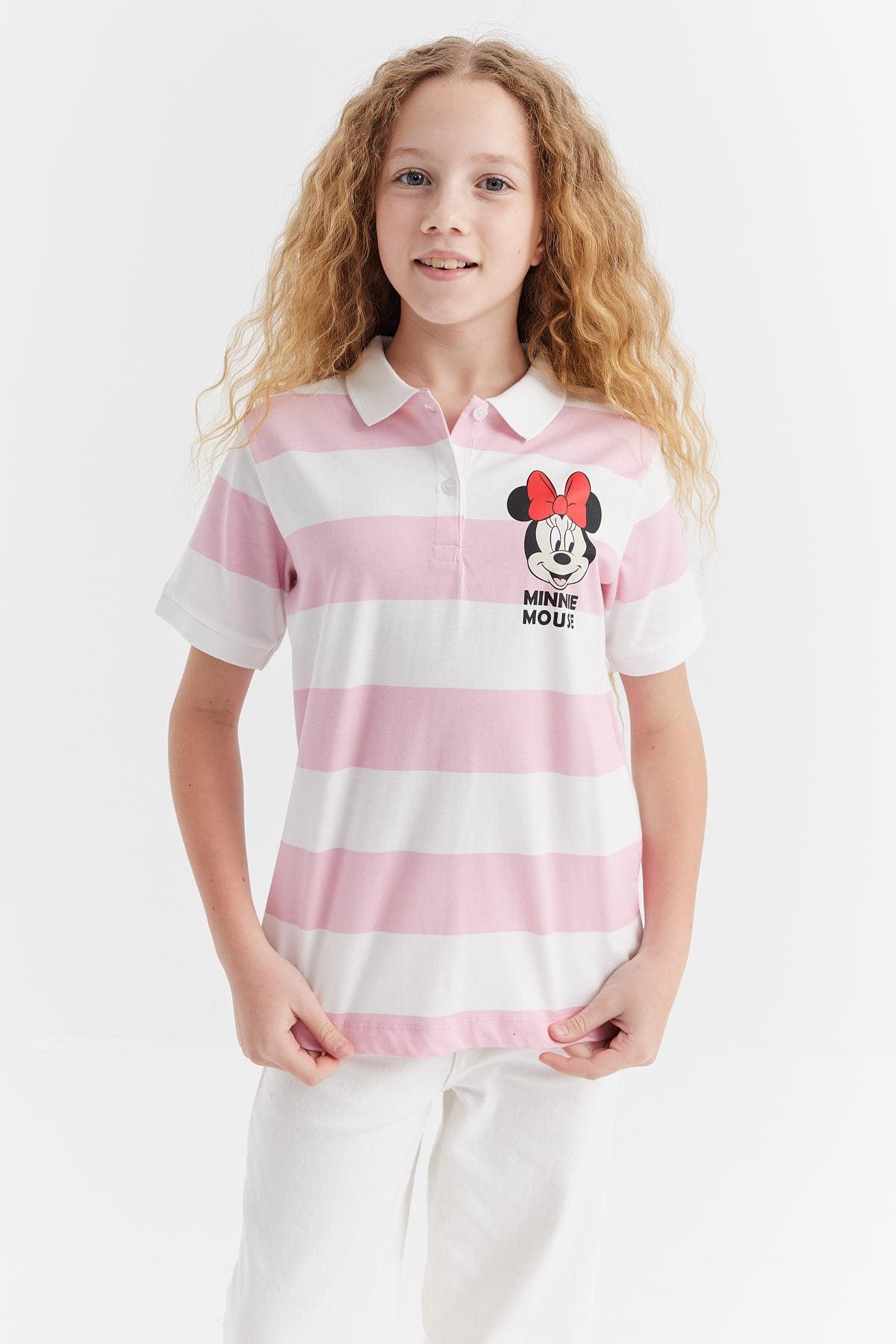 Girls' Polo Neck T-shirt
