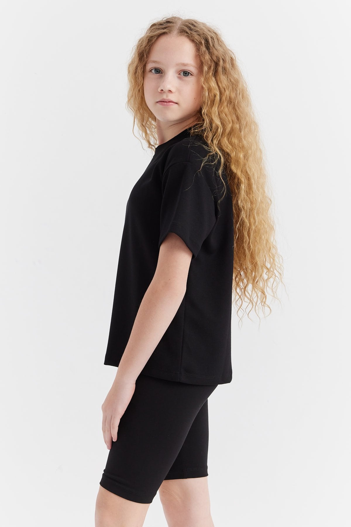Girl's Text Printed T-shirt