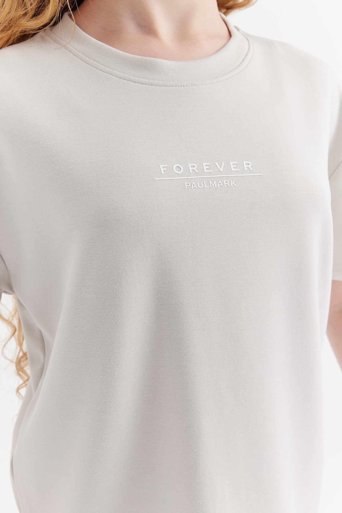 Girl's Text Printed T-shirt