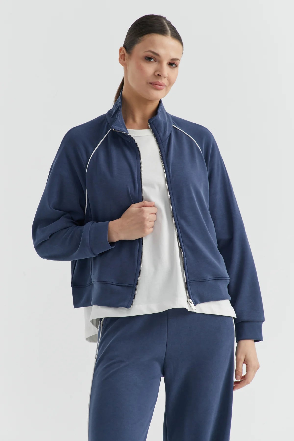 Kadın Yumuşak Dokulu Sweat Üst