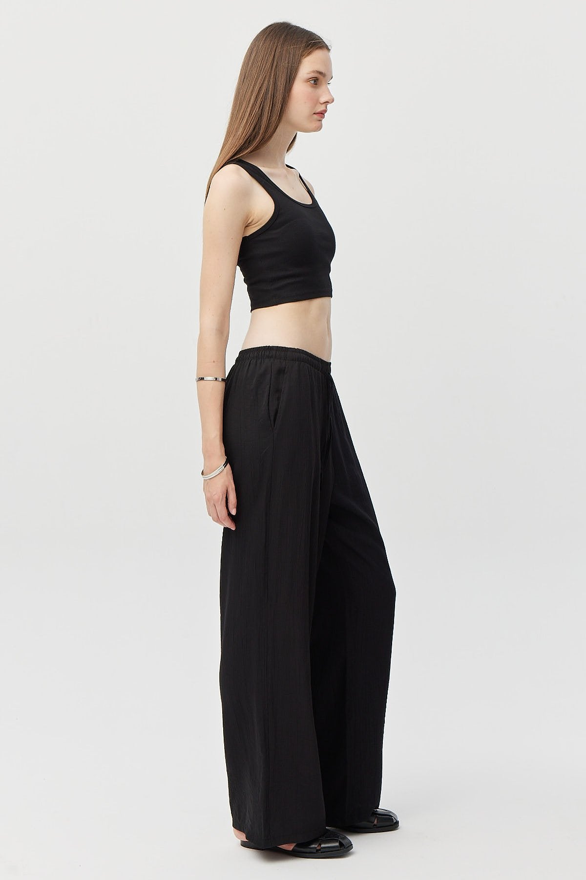 بنطلون نسائي برباط الخصر