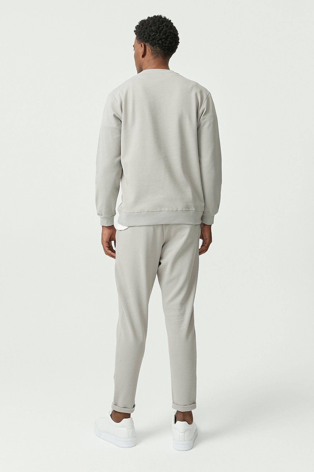 Men's Folded Leg Sweat Trousers