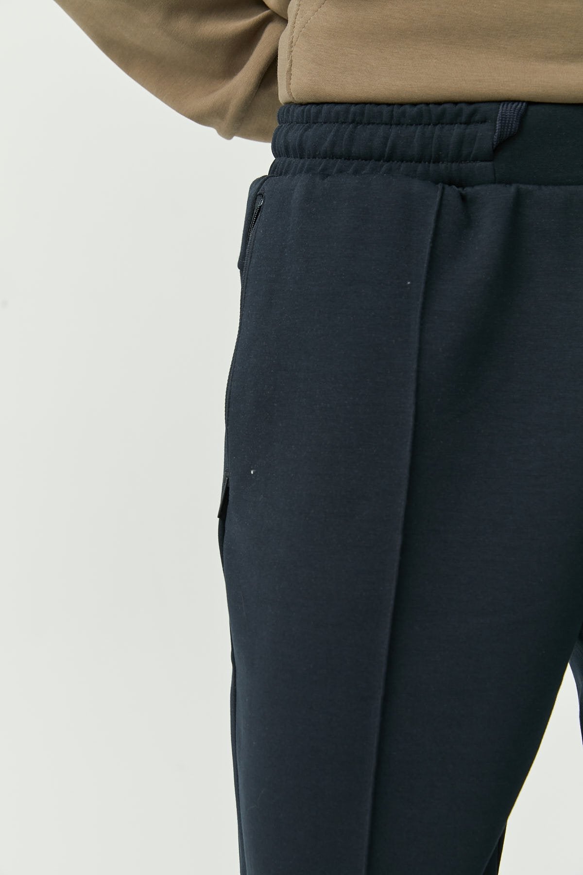 Tied Waist Sweat Pants