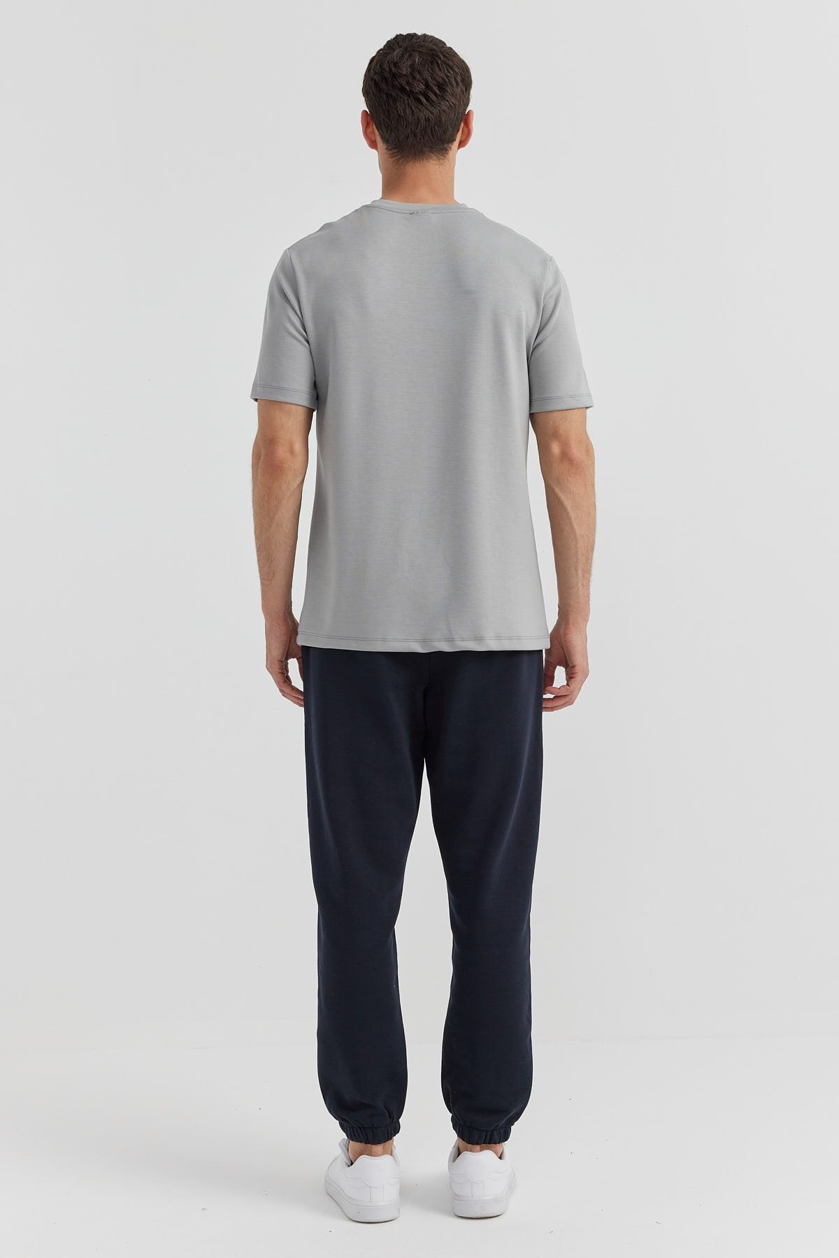 Men's Elastic Waistband Sweat Bottom