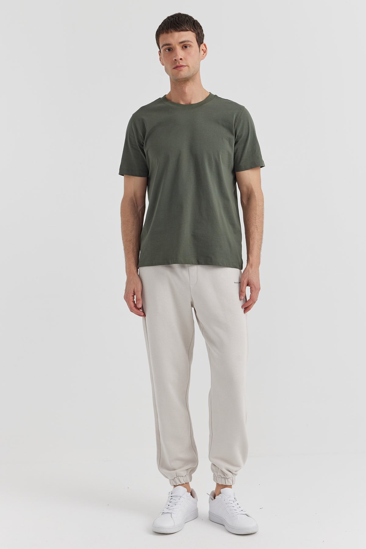 Men's Elastic Waistband Sweat Bottom
