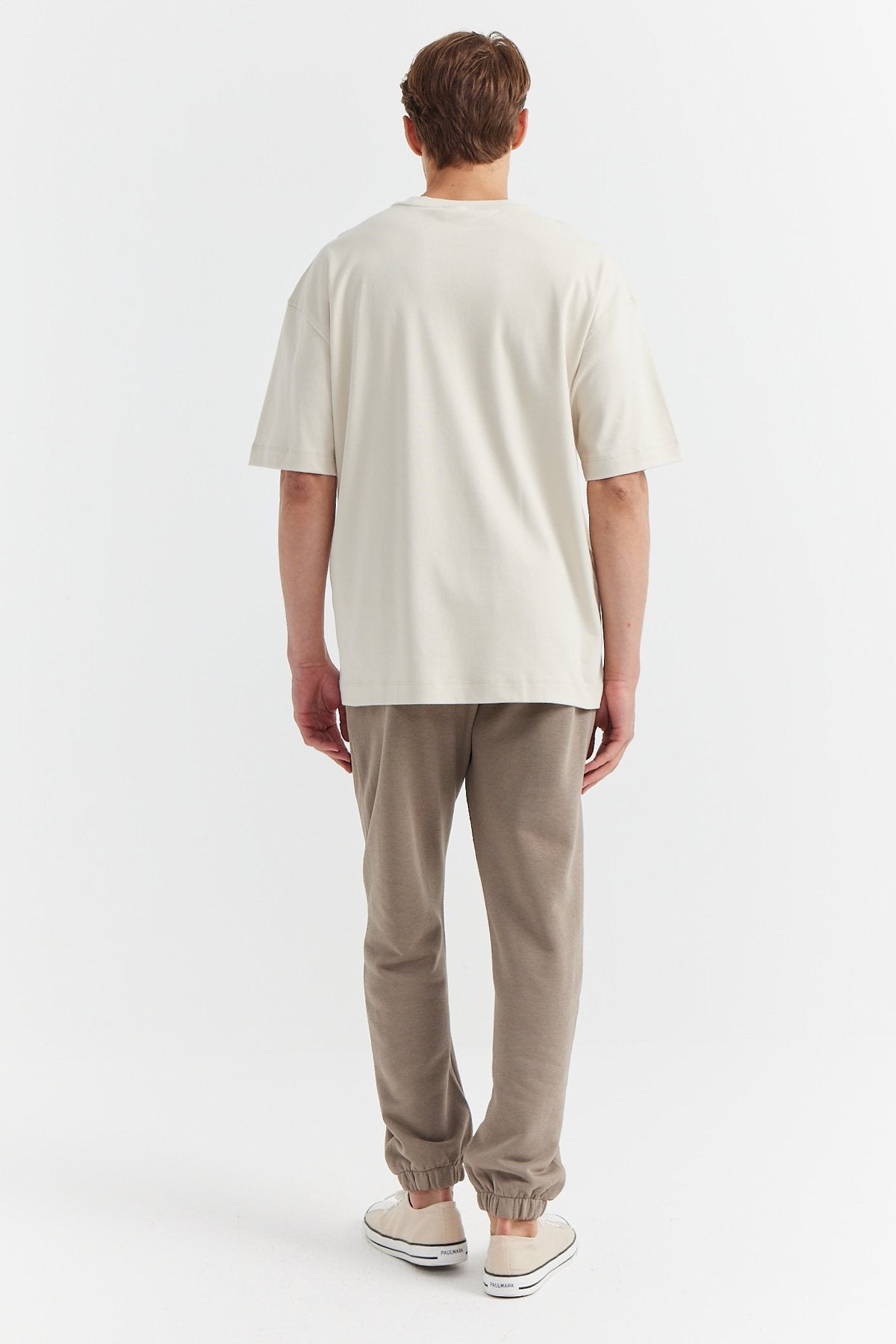 Men's Elastic Waistband Sweat Bottom