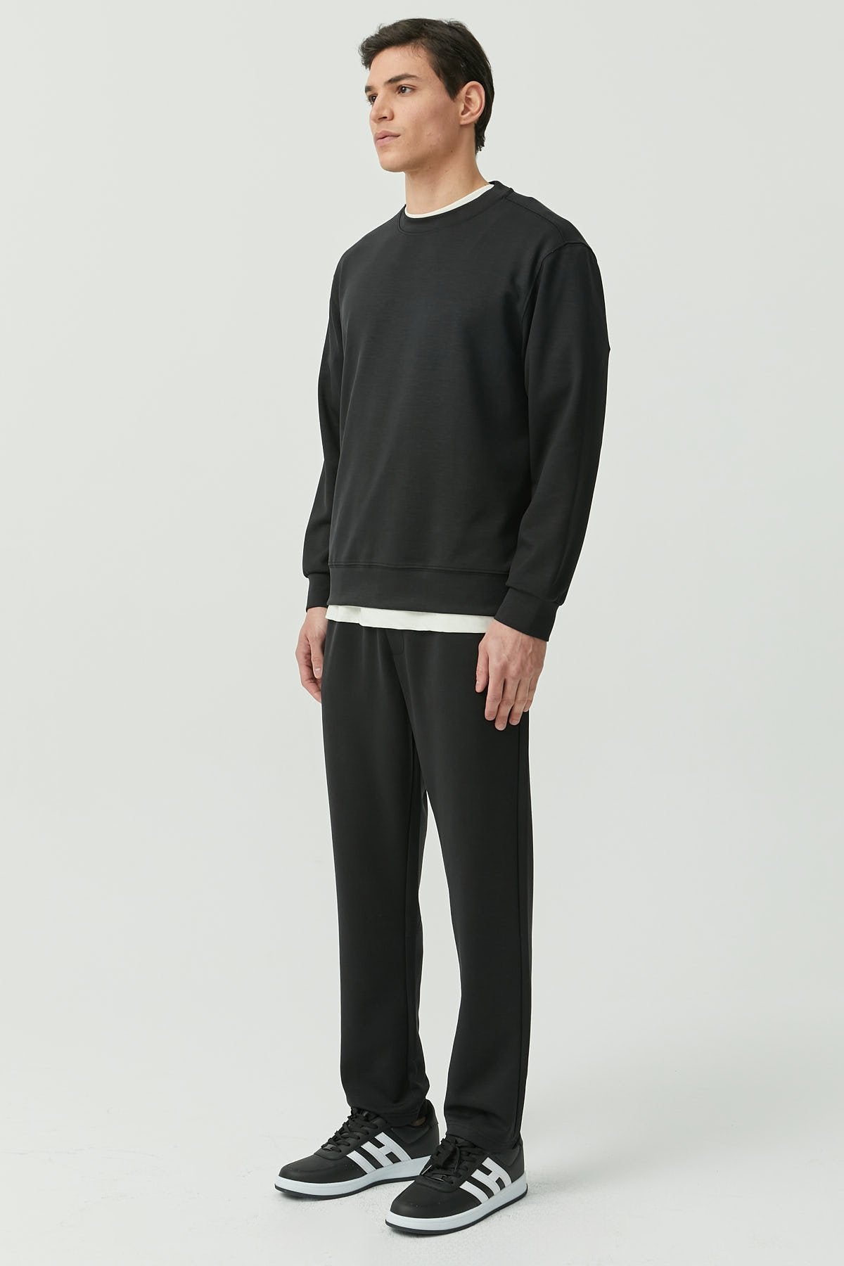 Men's Tied Waist Sweat Bottom
