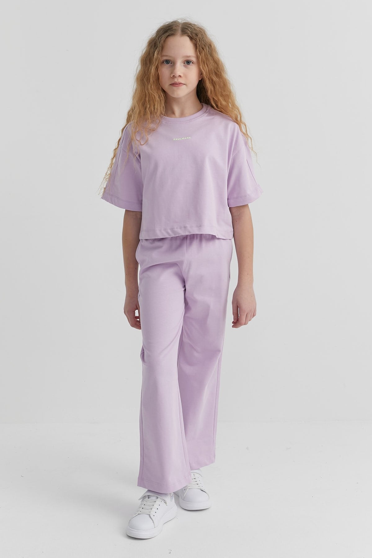 Girl's Elastic Waist Sweat Bottom