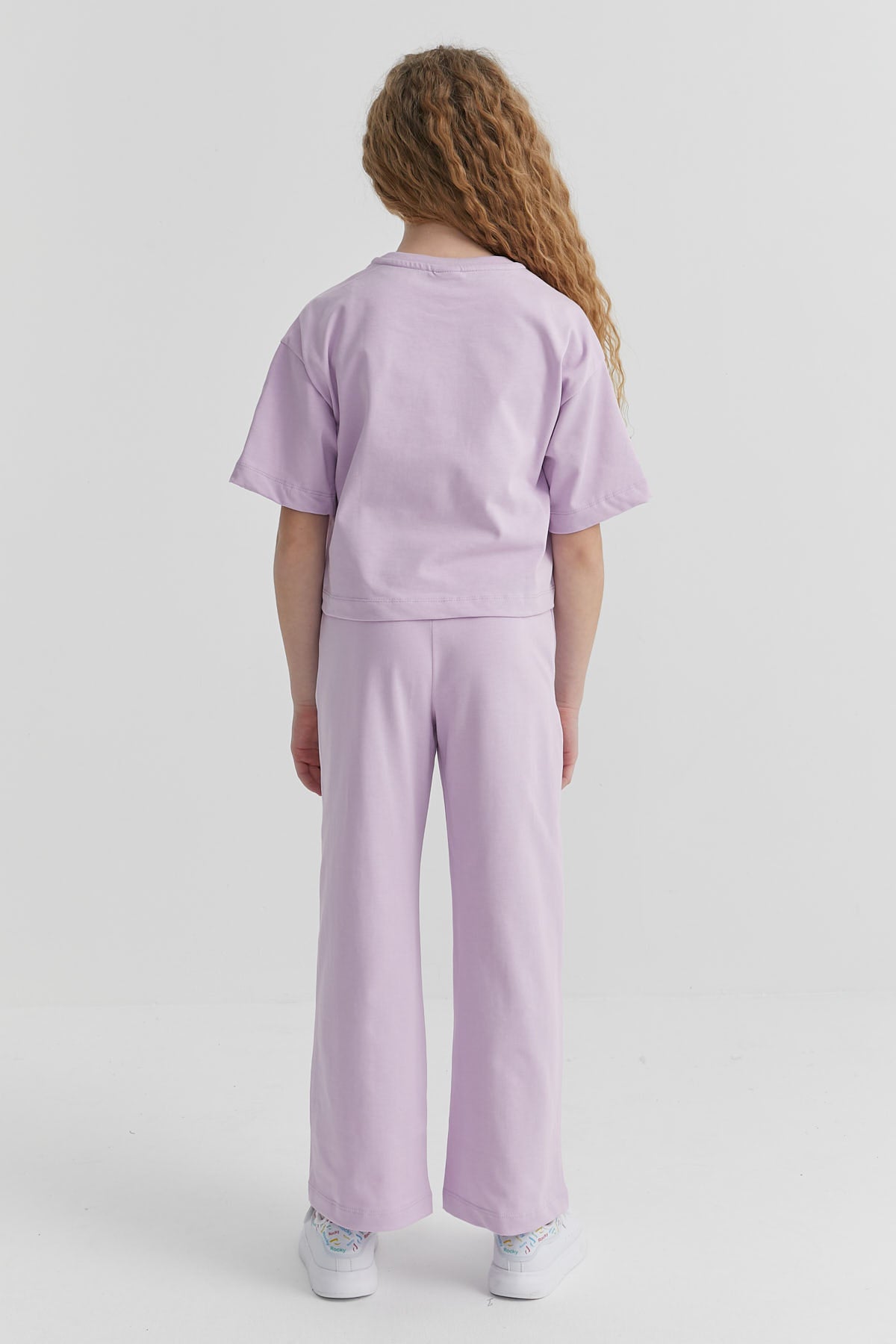 Girl's Elastic Waist Sweat Bottom