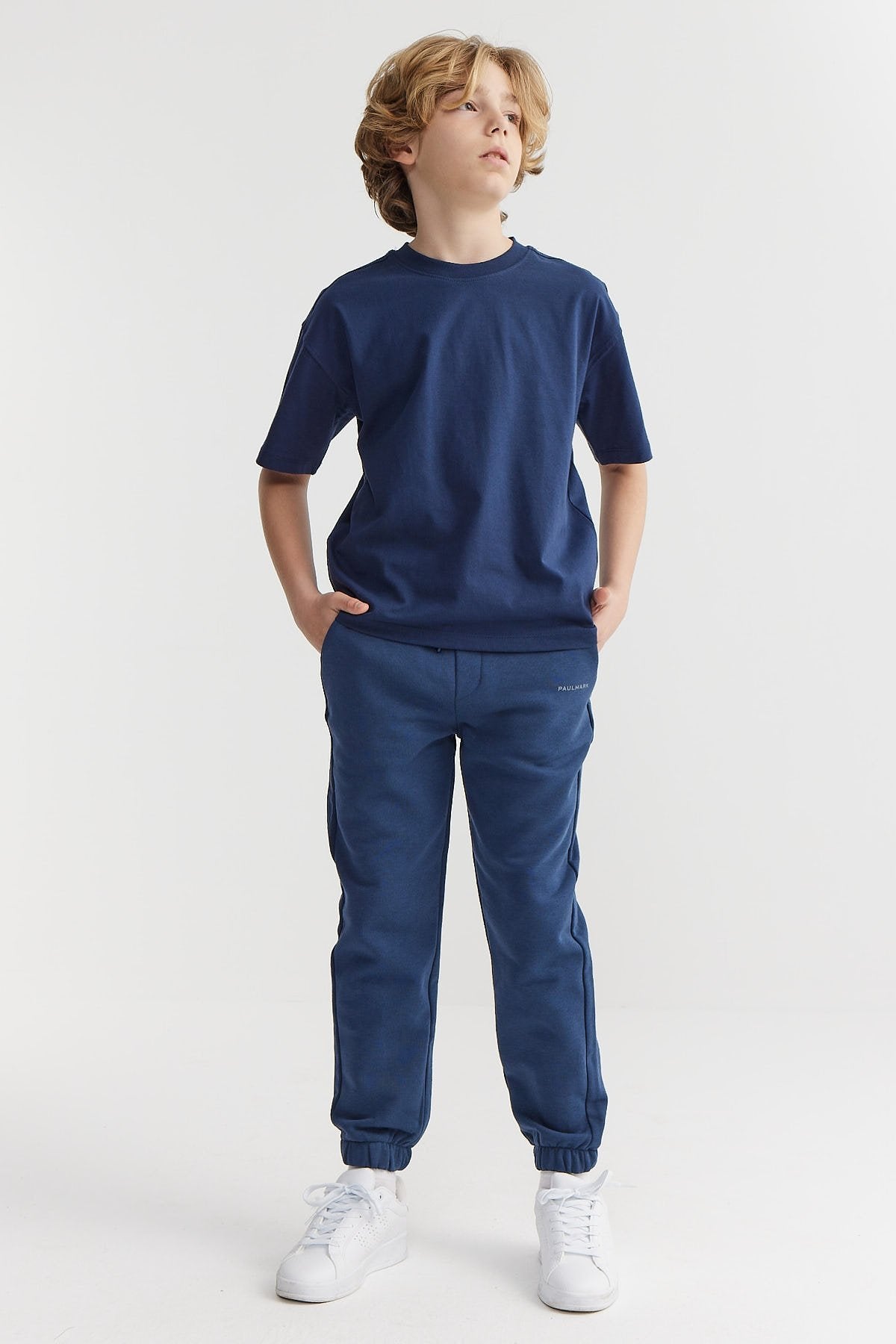 Boy's Waist-Tied Sweat Bottom