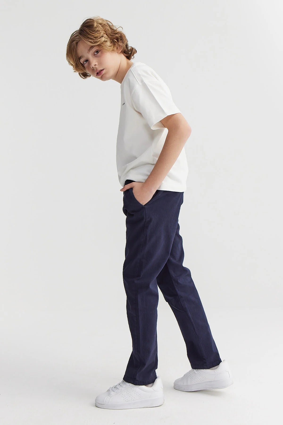 Erkek Çocuk Chino Pantolon