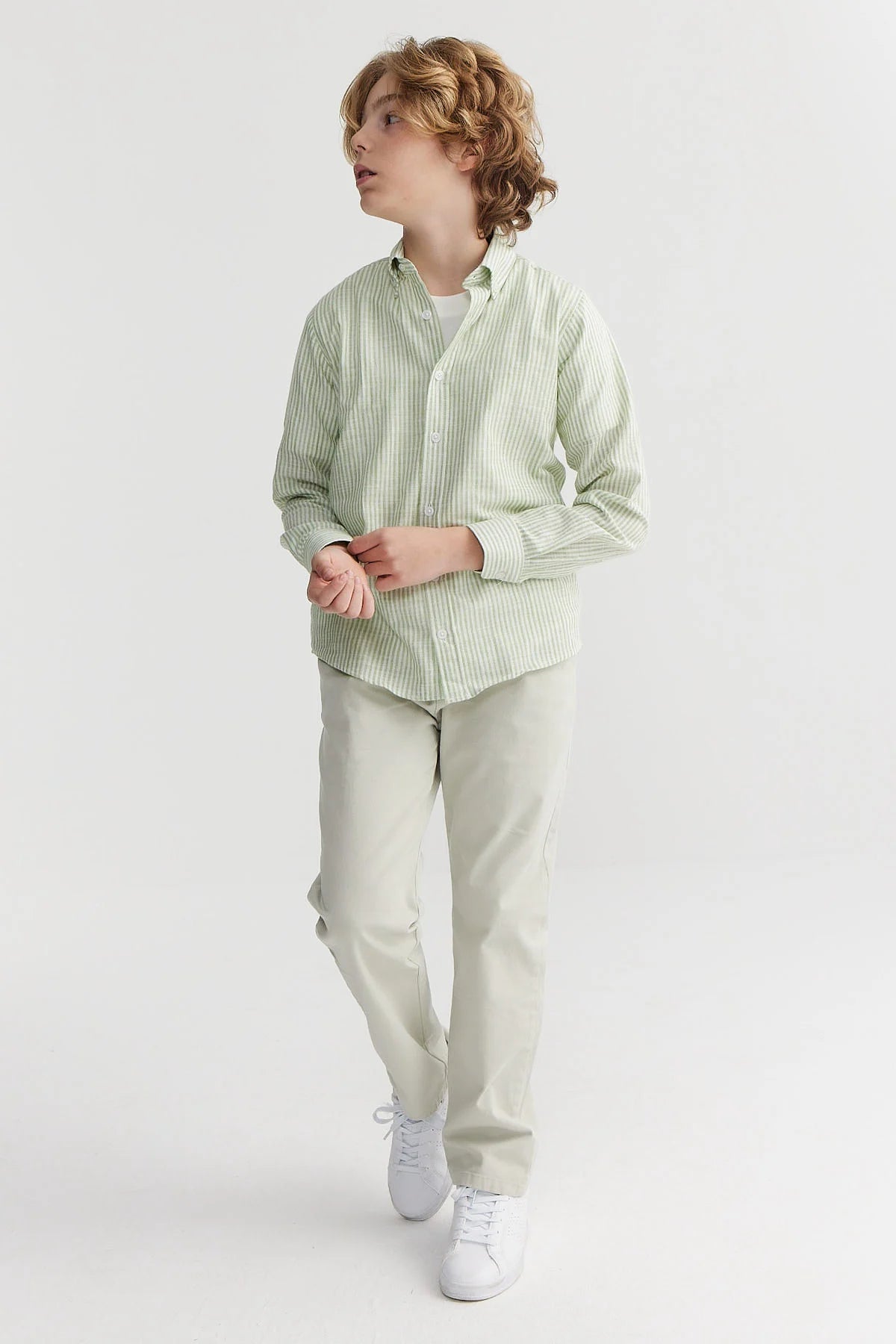 Erkek Çocuk Chino Pantolon