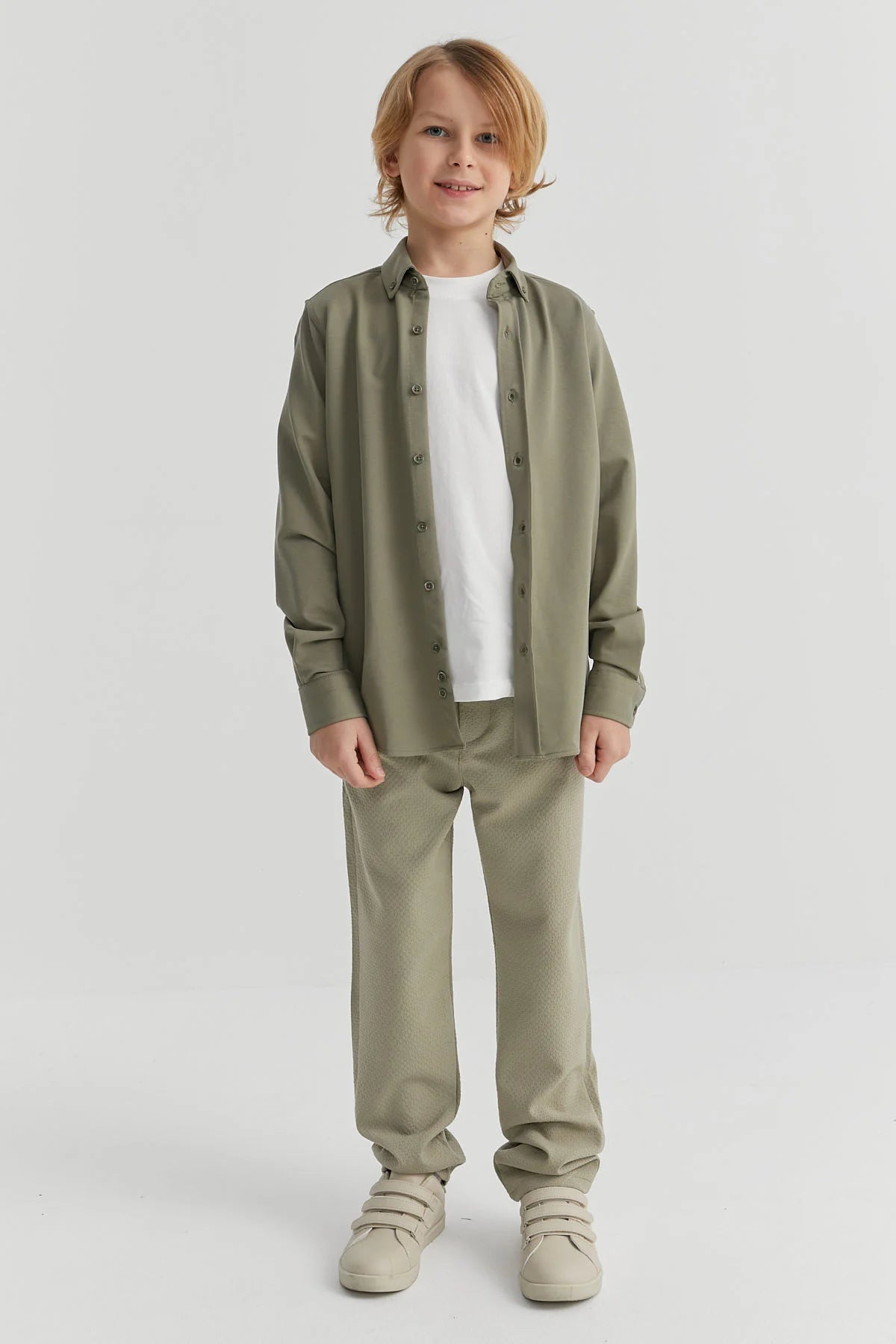 Erkek Çocuk Beli Lastikli Jogger Pantolon