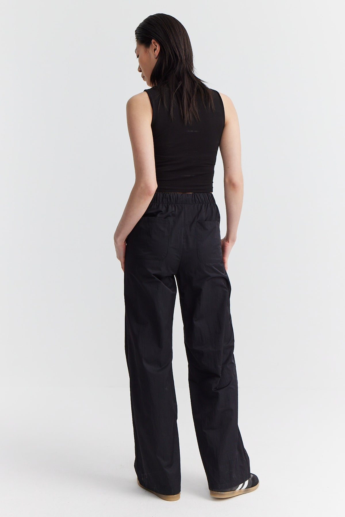Women's Wide Leg Trousers with Pockets