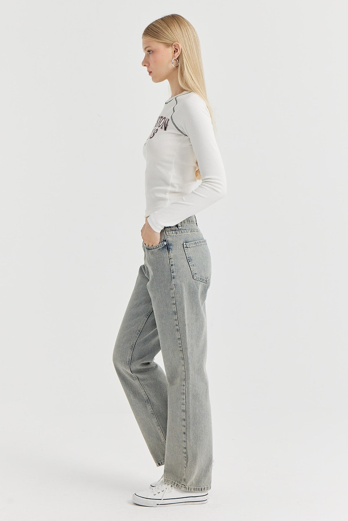 Women's High Waist Jeans