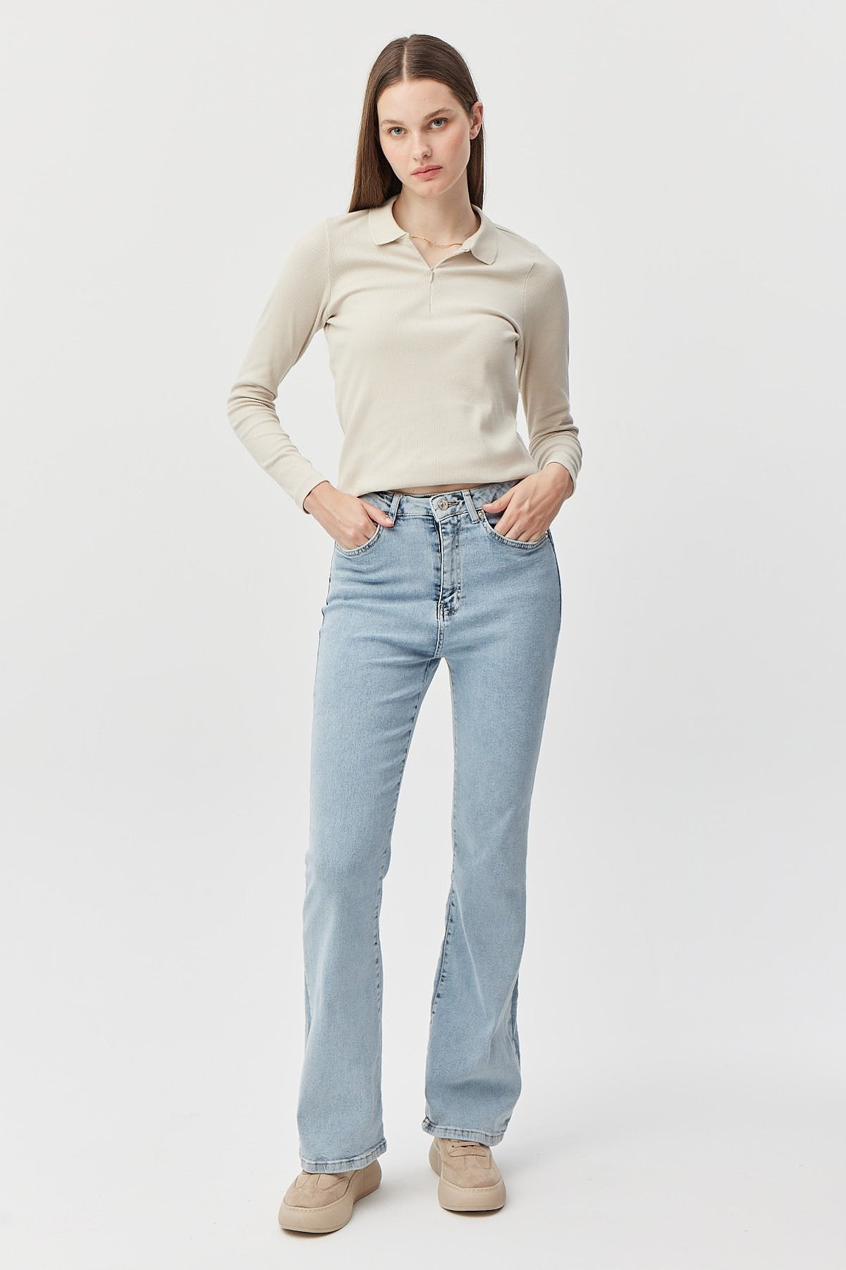 Women's High Waist Jeans