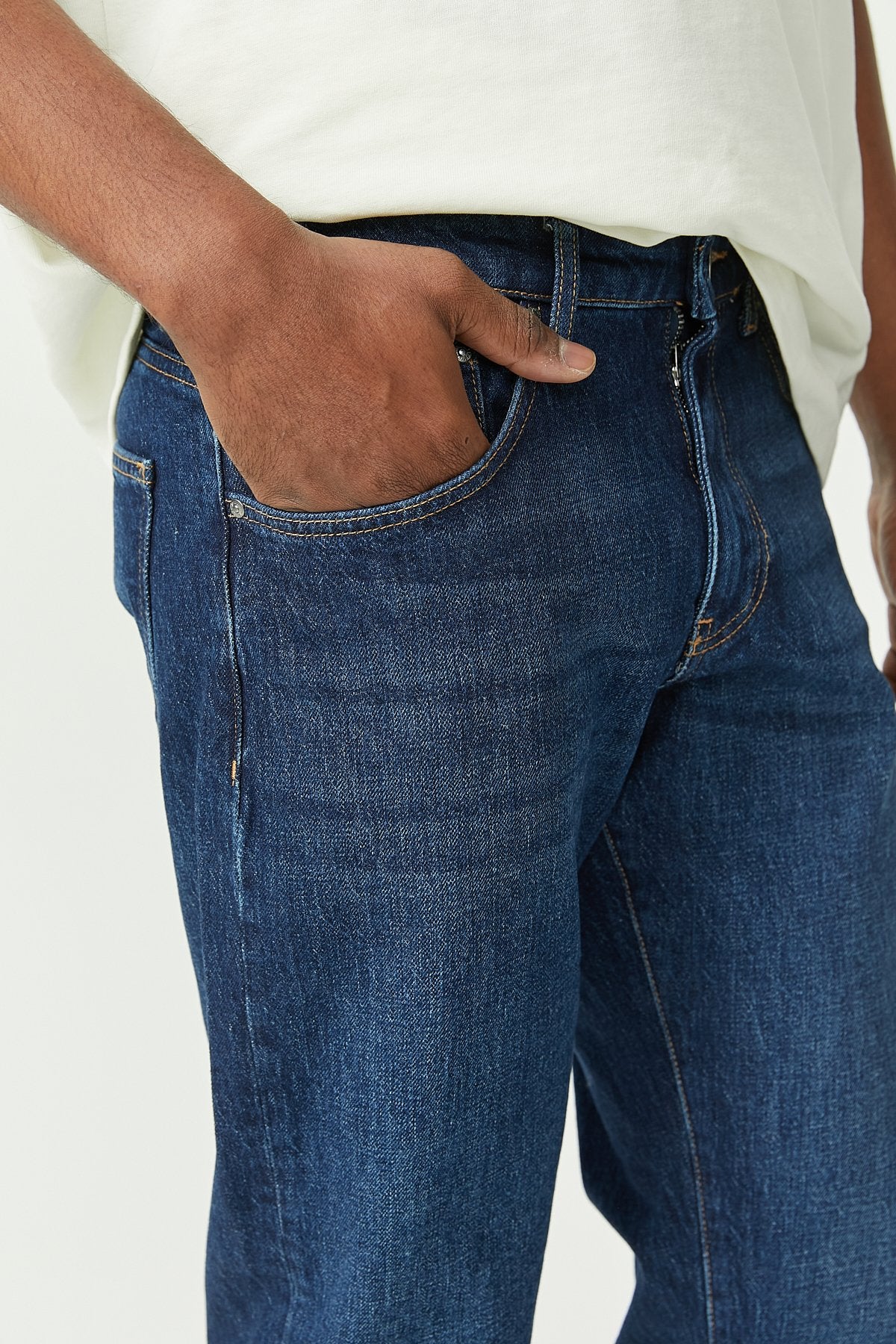 Texas-relaxed Tapered Jean Trousers