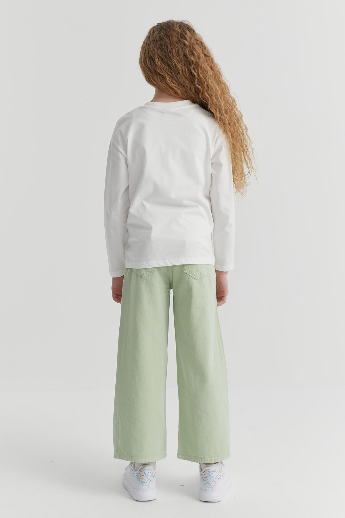 Girl's Wide Leg Short Trousers