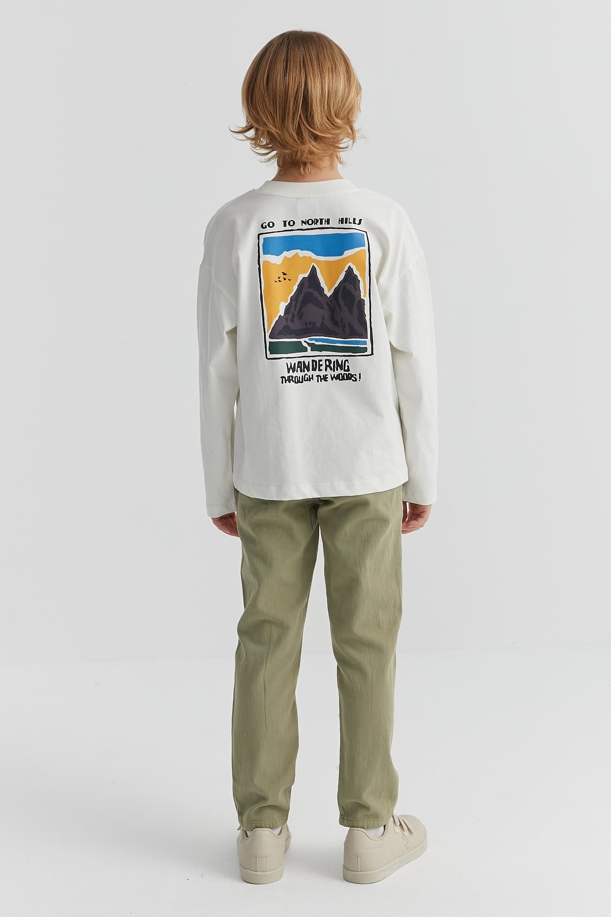 Boys' Tied Waist Jogger Trousers