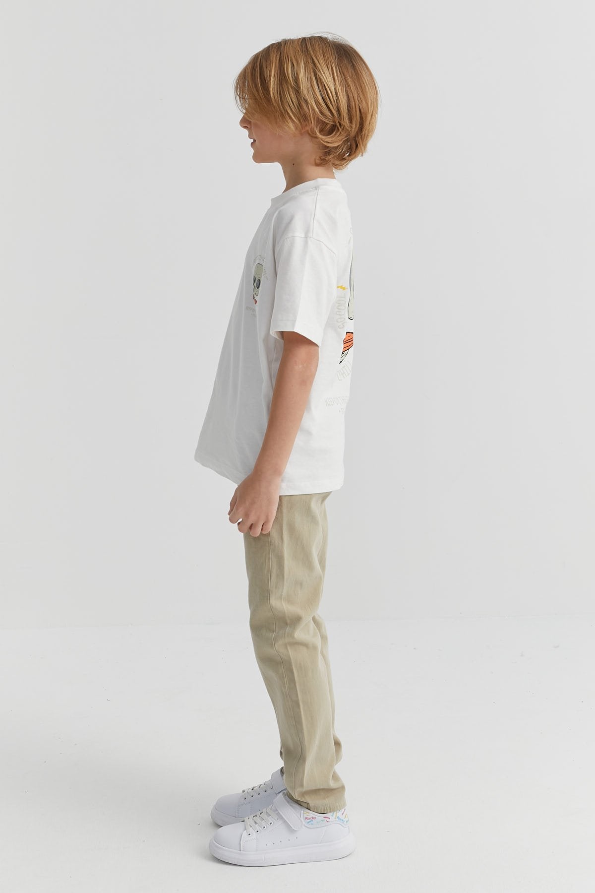 Boys' Tied Waist Jogger Trousers