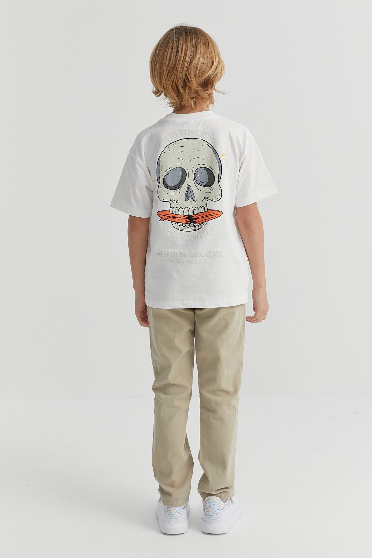Boys' Tied Waist Jogger Trousers