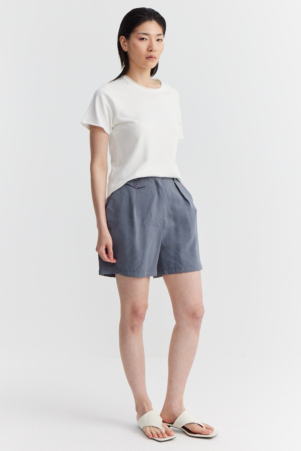 Women's Pleated Detailed Shorts