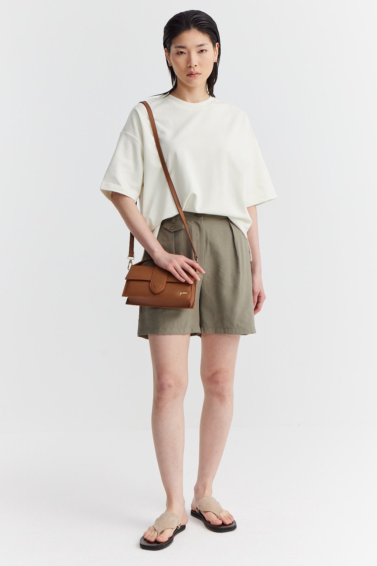 Women's Pleated Detailed Shorts