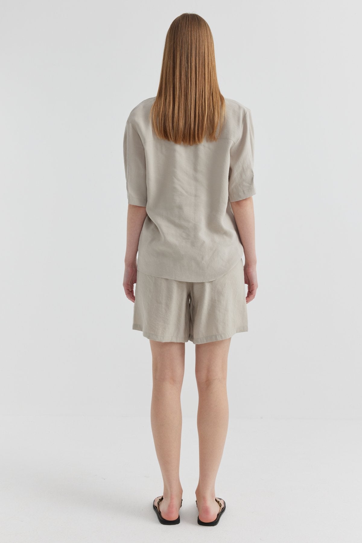 Women's Pleated Detailed Shorts
