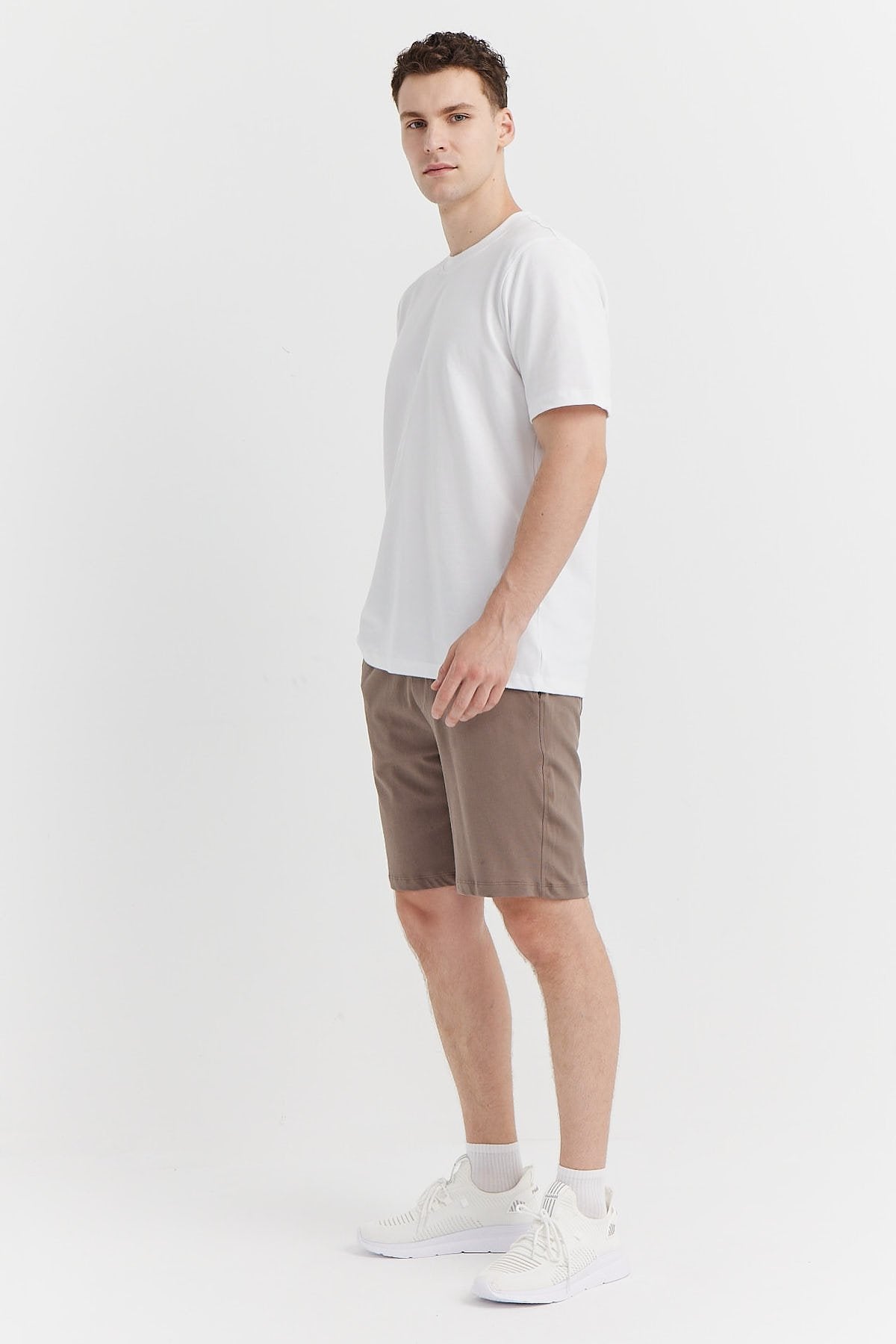 Men's Elastic Waist Shorts