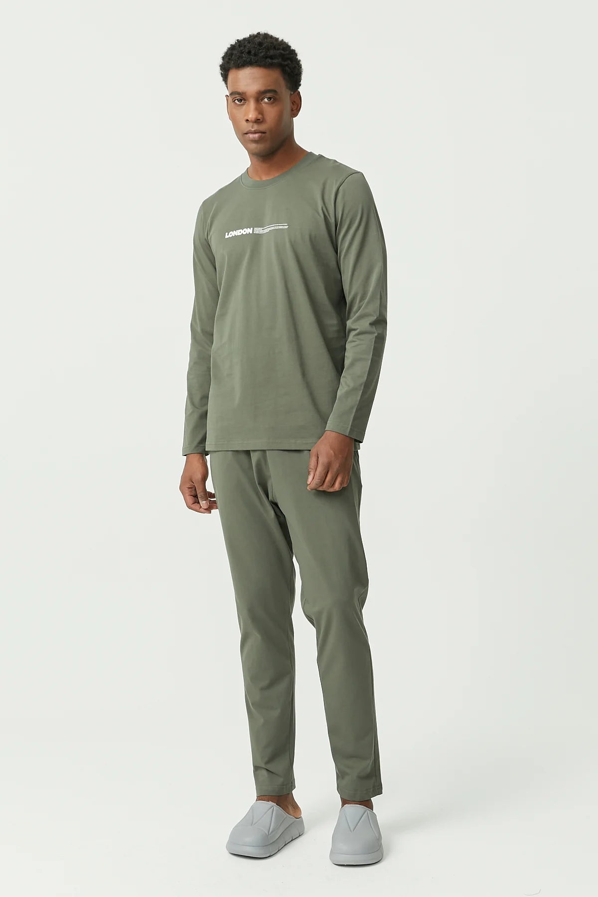 Uzun Kollu Pijama Takımı