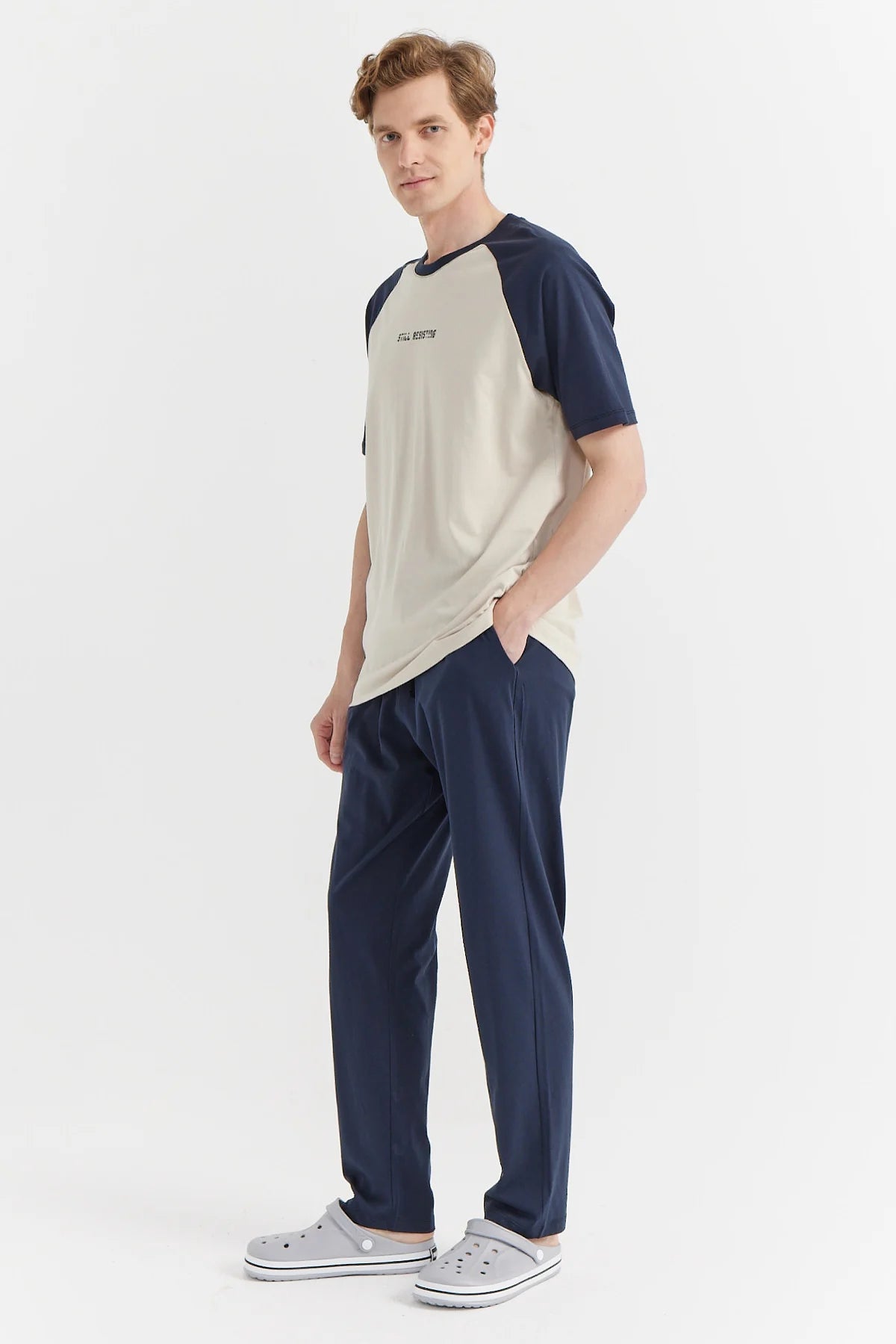 Erkek Kısa Kollu Pijama Takımı