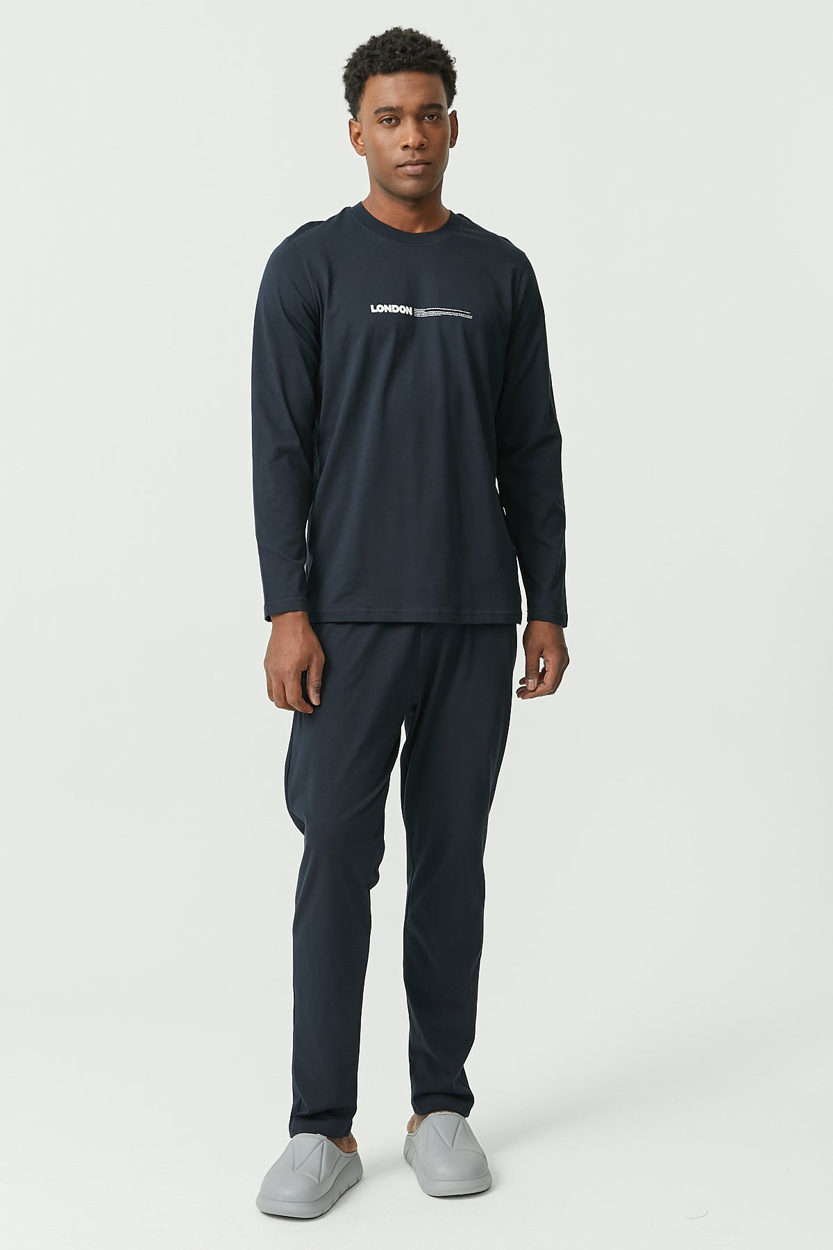 Uzun Kollu Pijama Takımı
