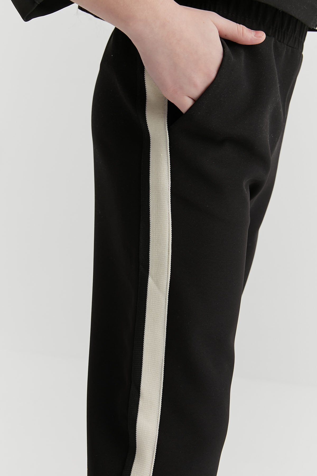 Girl's Elastic Waist Sweat Bottom