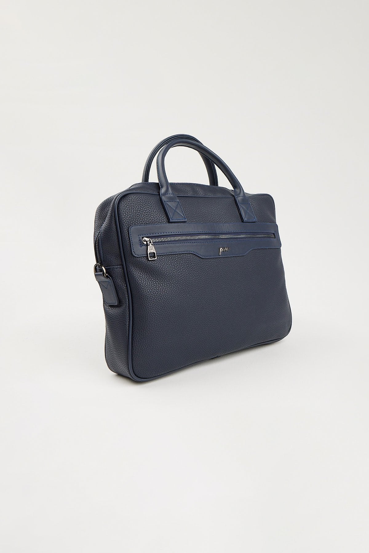 Men's Basic Floater Patterned Briefcase
