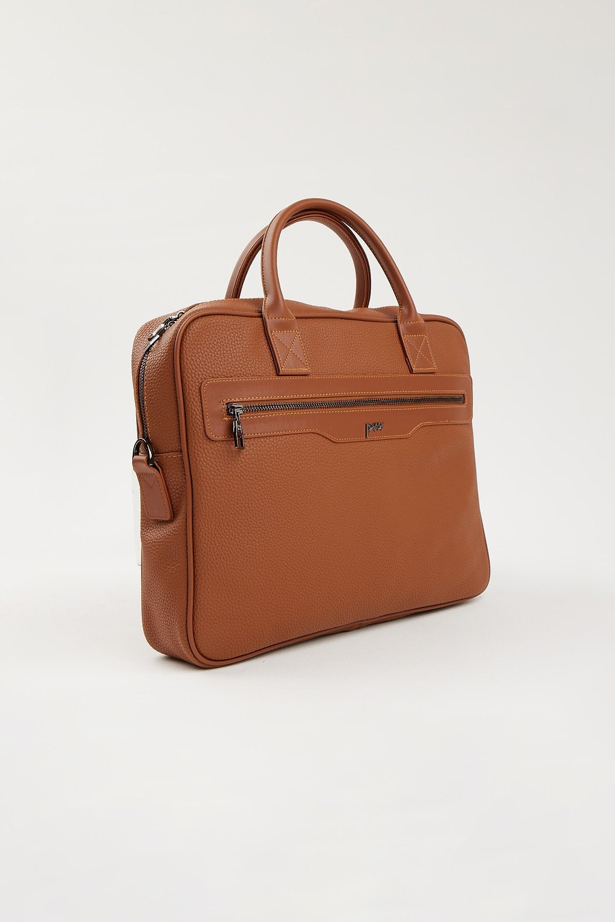 Men's Basic Floater Patterned Briefcase