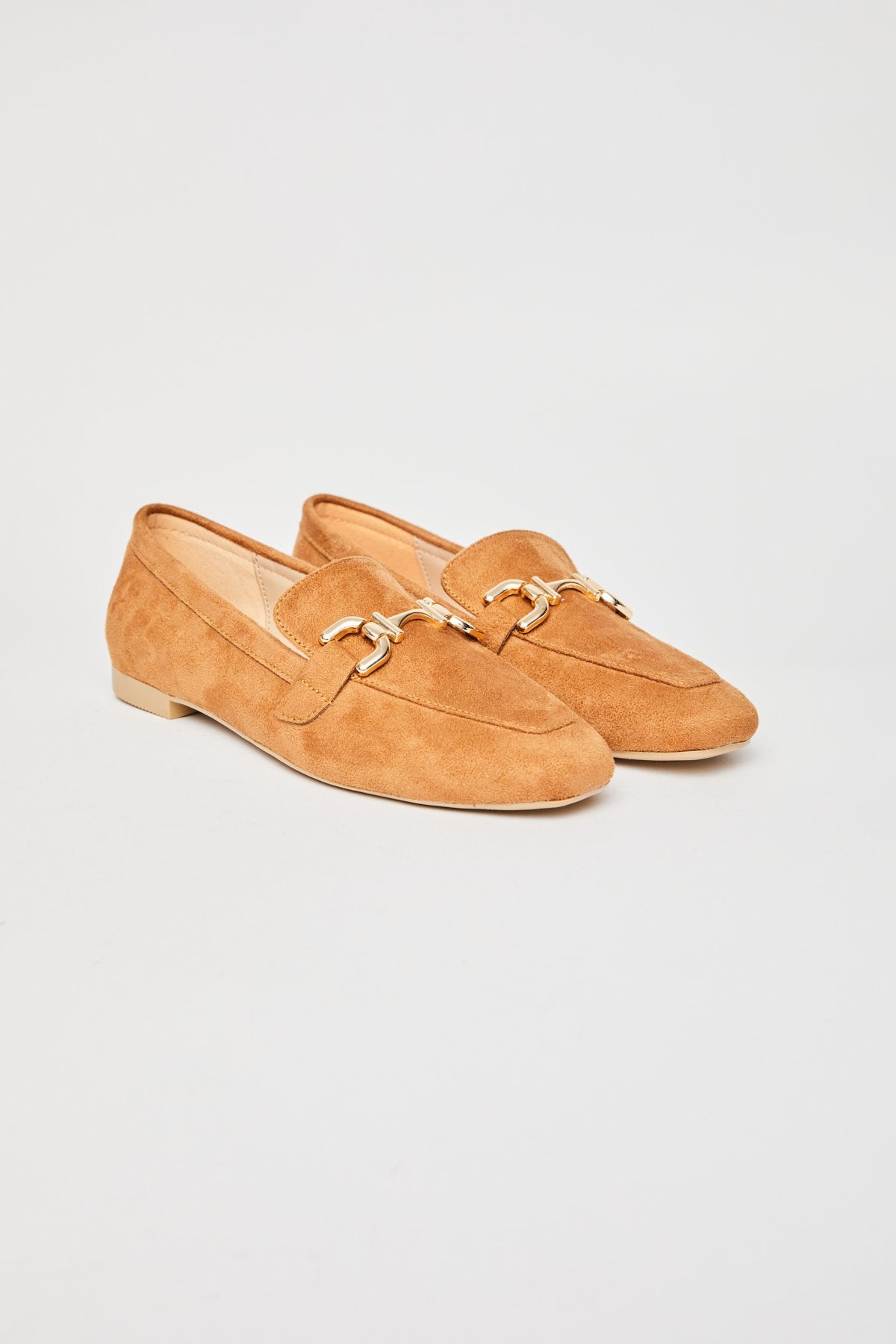 Women's Buckle Detailed Ballerina Shoes
