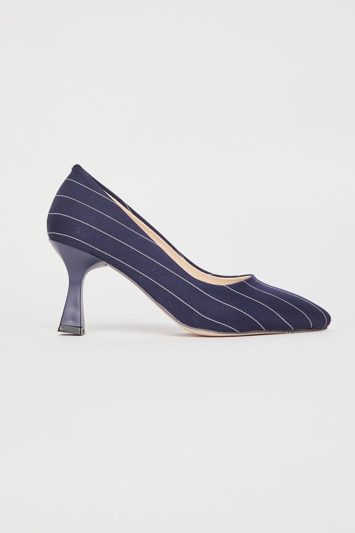 Women's Striped Detailed High Heel Shoes