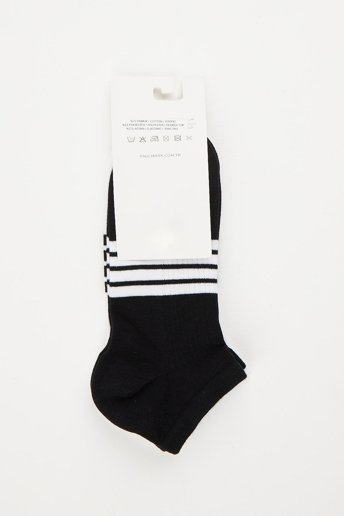 Men's Cotton 2-Pack Ankle Socks