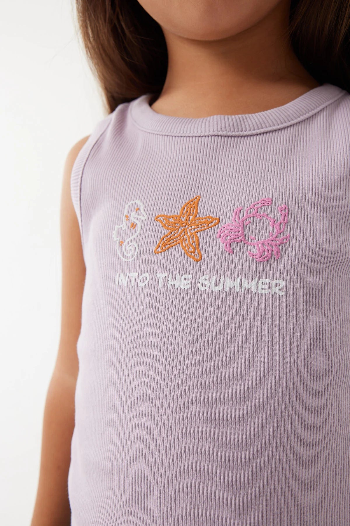 Girl's Patterned Tank Top