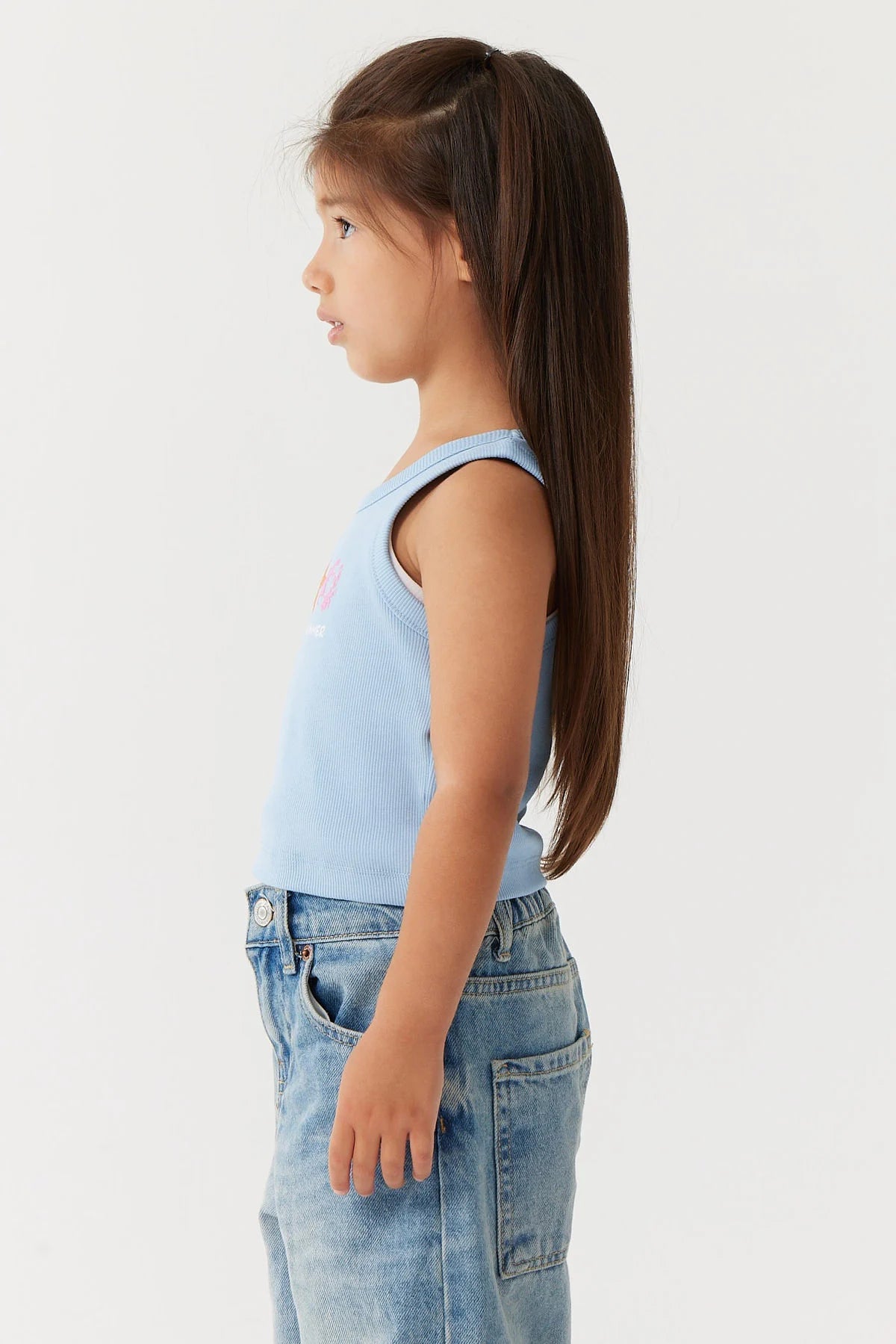 Girl's Patterned Tank Top