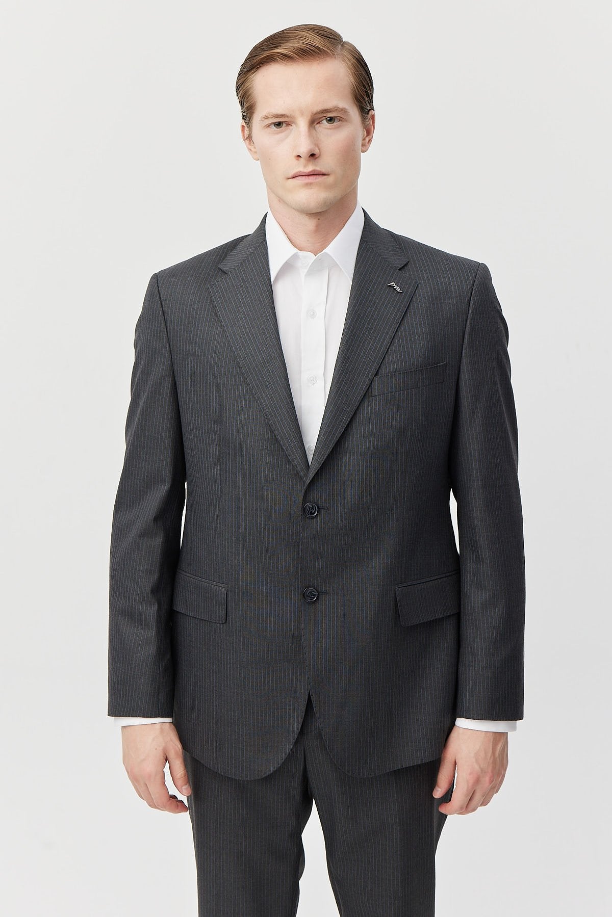 Men's Mono Collar Relaxed Fit Suit