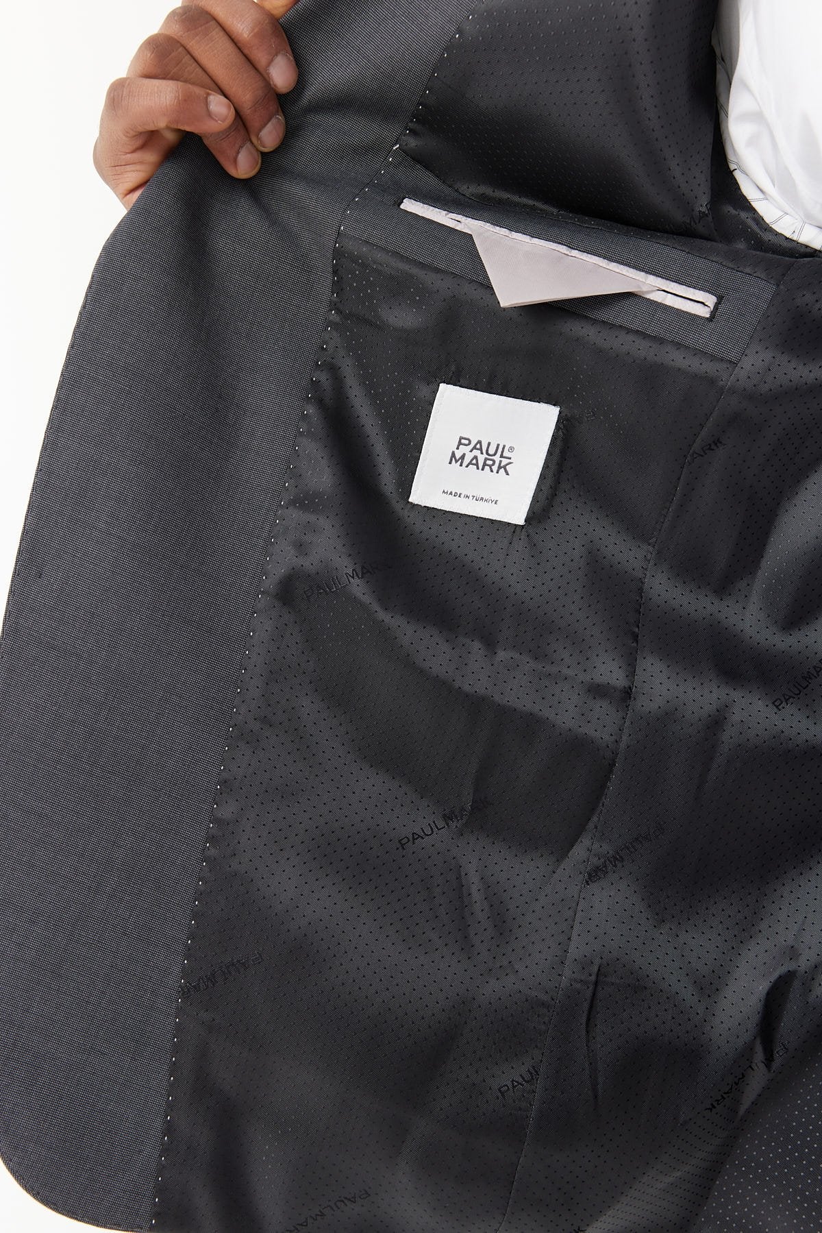 Men's Mono Collar Relaxed Fit Suit