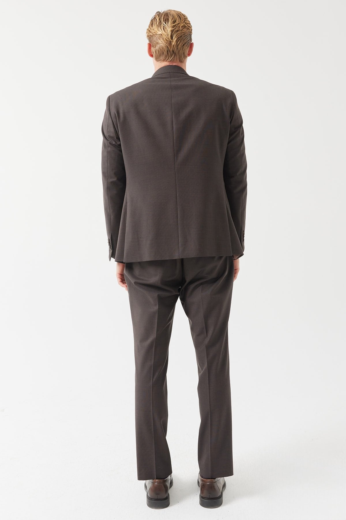 Men's Mono Collar Relaxed Fit Suit