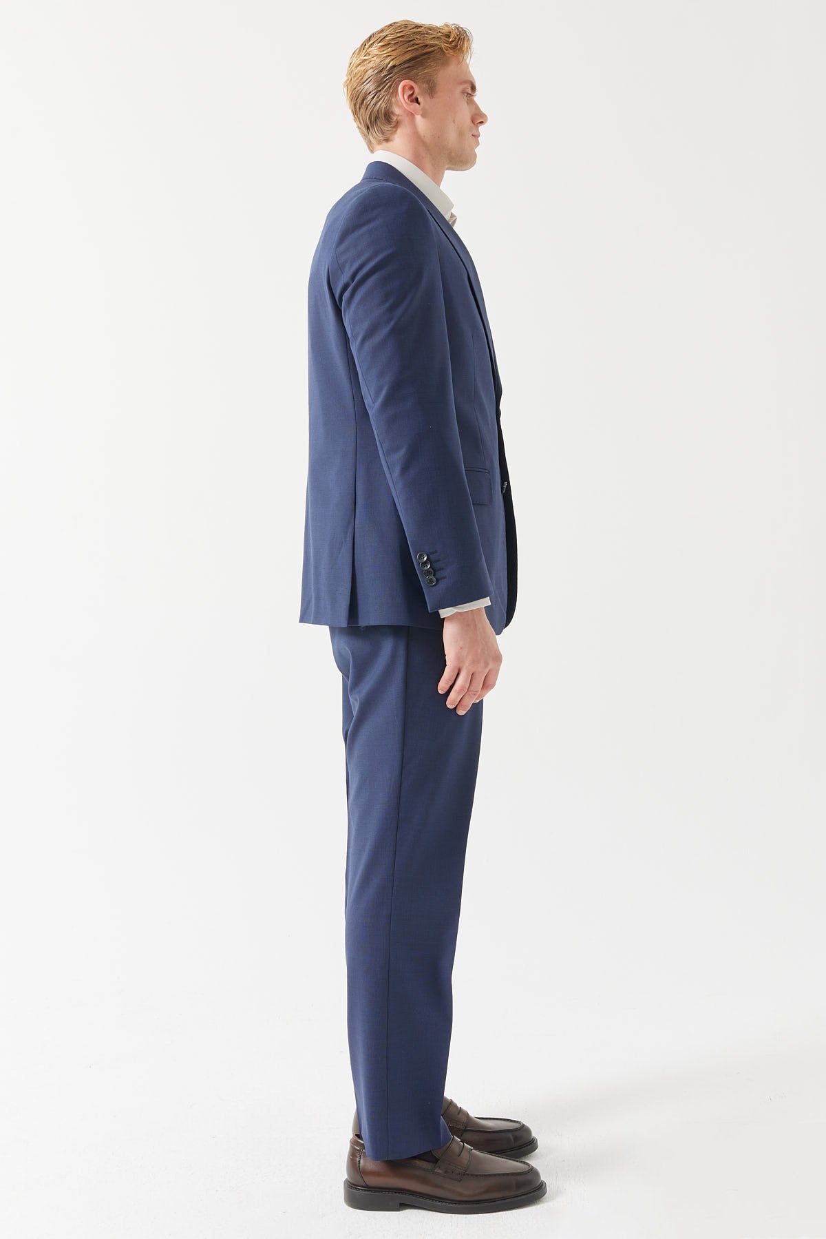Men's Mono Collar Relaxed Fit Suit